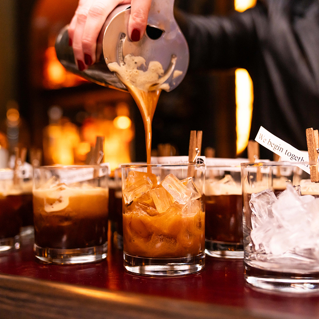 Fortune Events fine dining cocktail