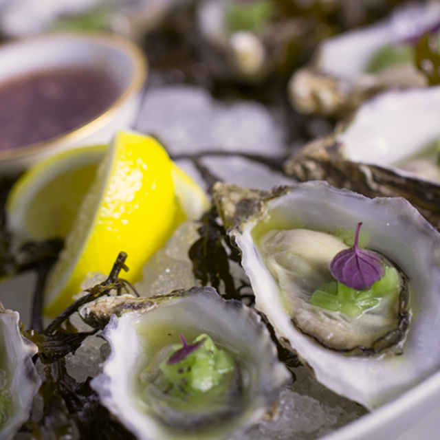 Fortune Events oyster with lemon